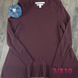 Max Studio 100% Extrafine Merino Wool Sweater